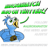 Aurorawatch now on twitter!